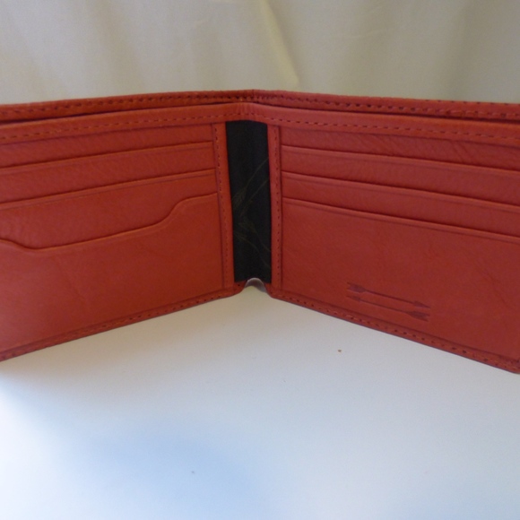 NWOT Perf Leather Bi-Fold Wallet - Picture 4 of 5